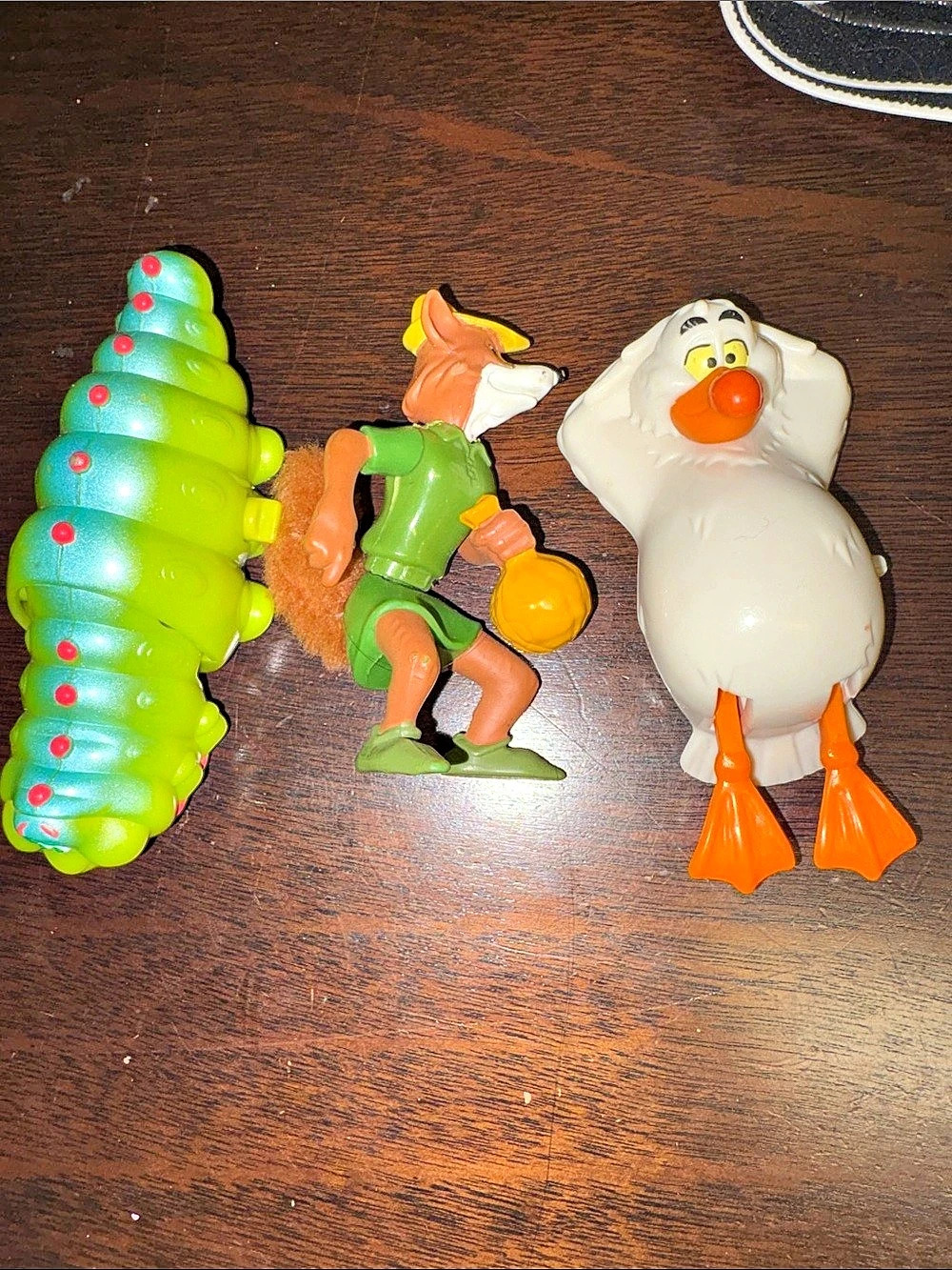 McDonald's Walt Disney Masterpiece Collection Robin Hood Happy Meal Toy Set